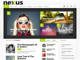 WordPress Templates for Magazines Nexus Magazine WordPress theme Wpexplorer