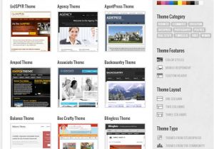 WordPress Templates Uk Genesis WordPress theme Selector tool