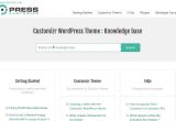 WordPress theme Documentation Template Customizr WordPress theme Press Customizr