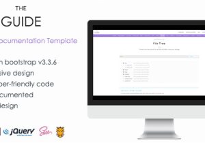 WordPress theme Documentation Template theguide Online Documentation WordPress theme by