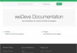 WordPress theme Documentation Template Wedocs Free Documentation WordPress theme Freebies Fribly