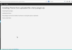 WordPress theme Template is Missing Template is Missing WordPress Http Webdesign14 Com