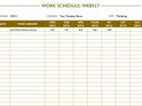 Work Calendars Templates Free Work Schedule Templates for Word and Excel