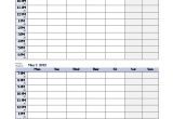 Work Calendars Templates Work Schedule Template for Excel