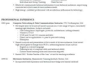 Work Experience Resume Sample Resume Work Experience Samples