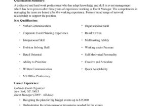 Work Experience Resume Sample Resume Work Experience Samples