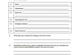 Work From Home Contract Template Work From Home Proposal Template One More Step
