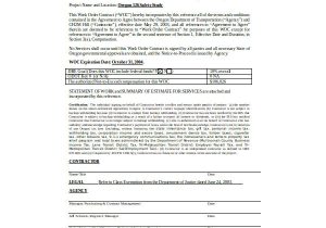Work order Contract Template Sample Contract Agreement 34 Examples In Word Pdf