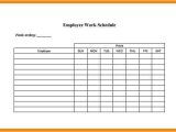 Work Schedule Calendar Template 2017 6 Example Of A Work Schedule Appeal Leter