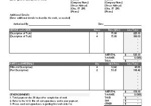 Workorder Template Work orders Free Work order form Template for Excel