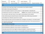 Workstation assessment Template Workstation assessment Template 28 Images Workstation