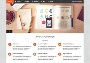 World Press Template Pytheas Free Responsive Corporate Portfolio WordPress theme