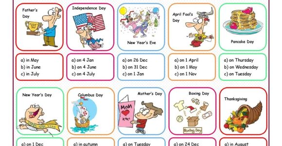 World Teachers Day Card Printable Festivals Around the Year Multiple Choice with Images