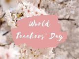 World Teachers Day Thank You Card Happy World Teachers Day D D A Massive Thank You to All