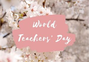 World Teachers Day Thank You Card Happy World Teachers Day D D A Massive Thank You to All
