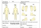 Wound Chart Template assessment Chart for Wound Management Patient Id Lab