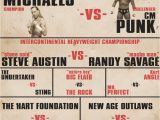 Wrestling Flyer Template Vintage Wrestling Match Card Flyer by Bigheadkyle2 On