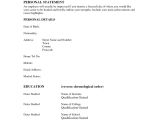 Write A Simple Resume format How to Write A Simple Resume format Letters Free