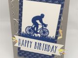 Write Name On Happy Birthday Card Bicycle Birthday Card with Enjoy Life and Best Route Dsp
