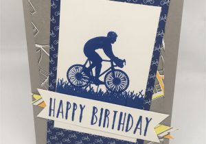 Write Name On Happy Birthday Card Bicycle Birthday Card with Enjoy Life and Best Route Dsp