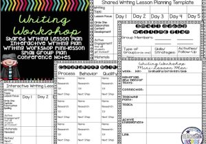 Writers Workshop Lesson Plan Template Launching the Writing Workshop Do 39 S and Don 39 Ts the First