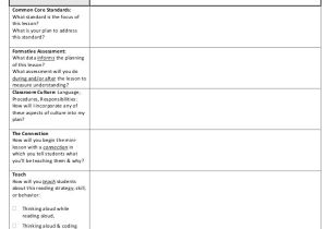 Writers Workshop Lesson Plan Template Writer 39 S Workshop Lesson Plan Template