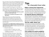 Writing A Compelling Cover Letter Writing A Cover Letter