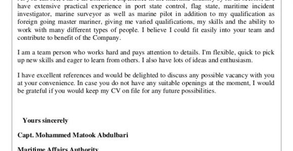 Writing A Covering Letter for Cv Mohammed Matook Cover Letter Cv