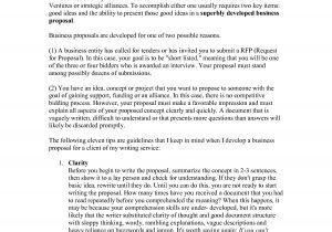 Writing A Proposal Template 8 Best Images Of Write A Good Business Proposal Writing
