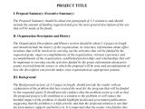 Writing A Proposal Template Grant Writing Template 8 Free Word Pdf Ppt Documents