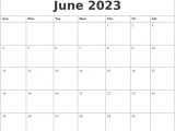 Www.templates.com June 2023 Free Printable Calendar Templates