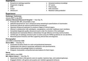 X Professional Resume Best Radiology Technician Resume Example Livecareer