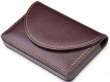 Xiaomi Miiw Business Card Holder New Brown Pocket Leather Business Card Id Card Credit Card Holder Case Wallet
