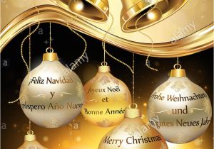 Xmas and New Year Greeting Card Messages Greeting Card for New Year with Message In Many Languages