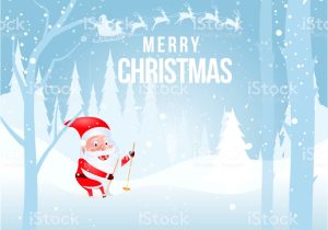 Xmas Greeting Card Free Download Merry Christmas Poster or Greeting Card Design with Cute
