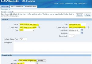 Xml Publisher Data Template Expertise In oracle Apps Xml Publisher and R12