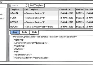 Xml Template Editor Excel Editor Mockup Foex Blog