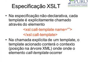 Xsl Call Template Xml Carlos Bazilio Depto De Ciencia E Tecnologia Ppt