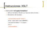 Xslt Apply-templates X S L T Julio Pacheco Ppt Descargar