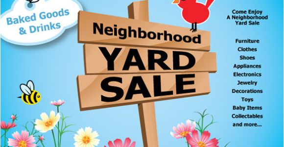 Yard Sale Flyers Free Templates 21 Best Yard Sale Flyer Templates Psd Word Eps Free