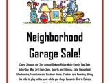Yard Sale Flyers Free Templates Community College Student Recruitment Plan Template
