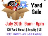 Yard Sale Flyers Free Templates Community Yard Sale Template Postermywall