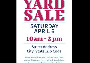 Yard Sale Flyers Free Templates Download This Yard Sale Flyer Template and Other Free