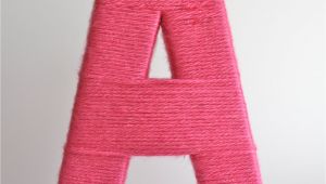 Yarn Covered Letters Christina Williams Yarn Wrapped Letters