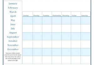 Year at A Glance Template for Teachers Template Year at A Glance Template for Teachers Month
