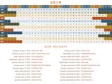 Year Long Calendar Template Free Excel Calendar Templates