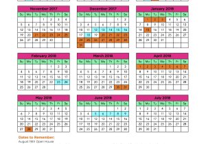 Year Round Calendar Template Durham Public Schools 2018 2018 School Year Calendar