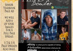 Yearbook Flyer Template Senior Yearbook Ad Full Page 6 Images We by Suzibeedesigns
