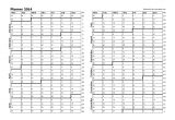 Yearly Planning Calendar Template 2014 Calendar Planner 2014 with Days Grid Business Diary Style