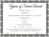 Years Of Service Award Certificate Templates Sample Of Years Of Service Award Awardcertificate